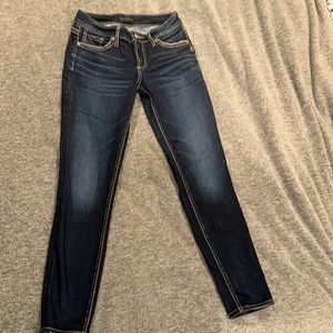 Silver Co Suki Mid Rise Skinny Jeans